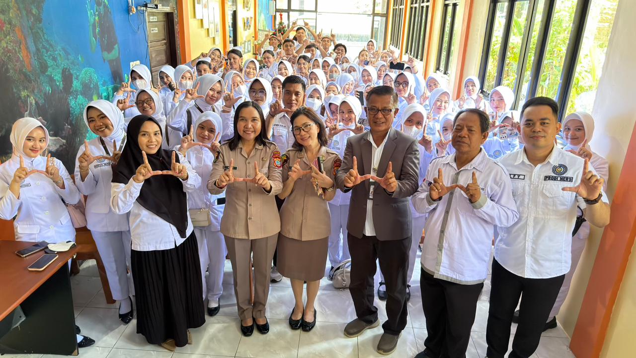 Mahasiswa S1 Keperawatan FIK UMMA Semester 3 resmi diterima RS Bhayangkara Tk III Manado untuk Melaksanakan Praktik Klinik