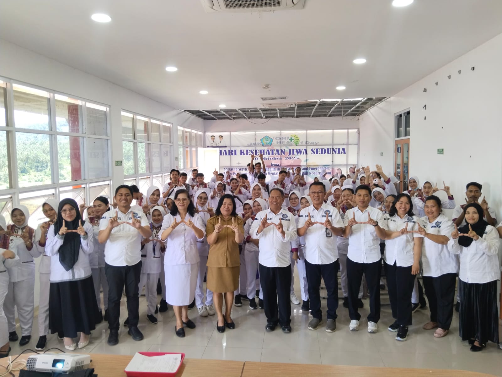 Penerimaan Mahasiswa Profesi Ners Angkatan 17 Universitas Muhammadiyah Manado di RSJ Ratumbuysang